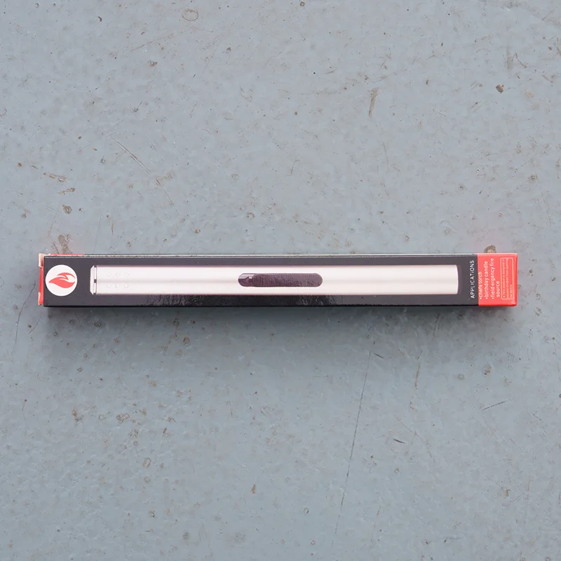 Long handle for fireplace safety ignition rod lighter is convenient and flammable