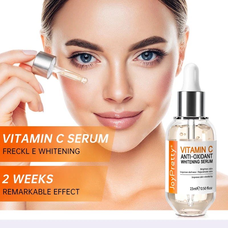 Vitamin C Serum For Face Fade Melanin Hyaluronic Acid Brightening Moisturizing Serum Korean Cosmetics Skin Care