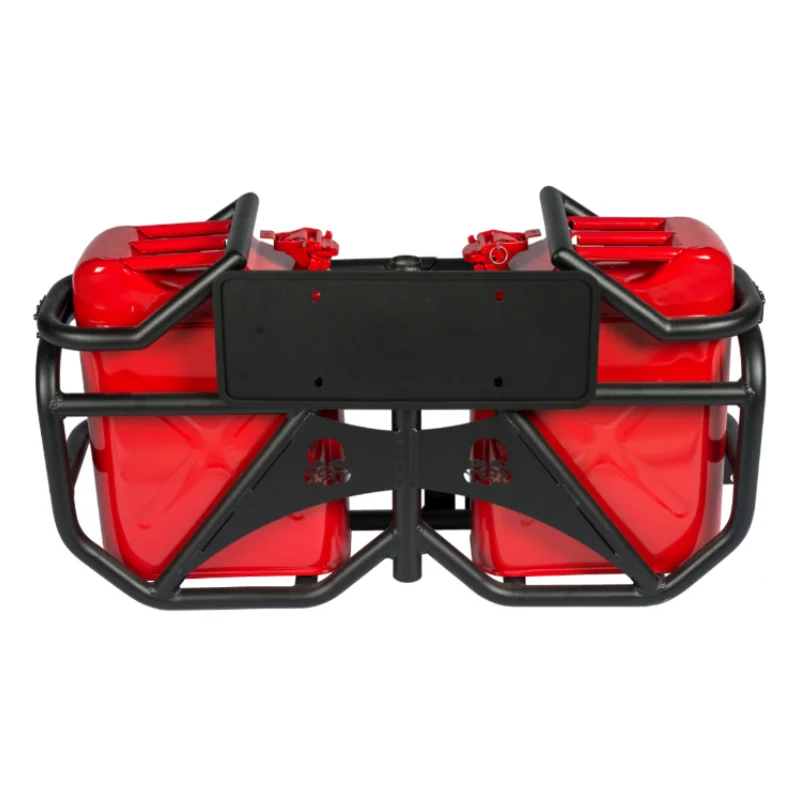 

NEWWIND Fuel Carrier Can 20 Kiters Spare Tire Rack Aluminium Tank Frame Oil Box For Jeep Wrangler JK