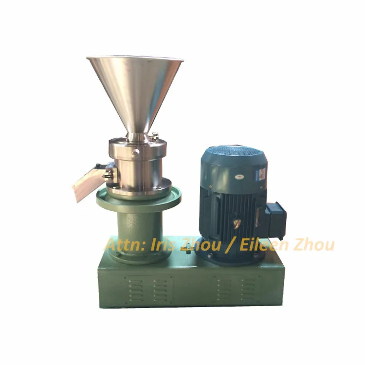 

Automatic 15kw Colloid Mill Multifunctional Peanut Butter Machine Almond Nut Butter Grinder Strainless Steel Making Machine