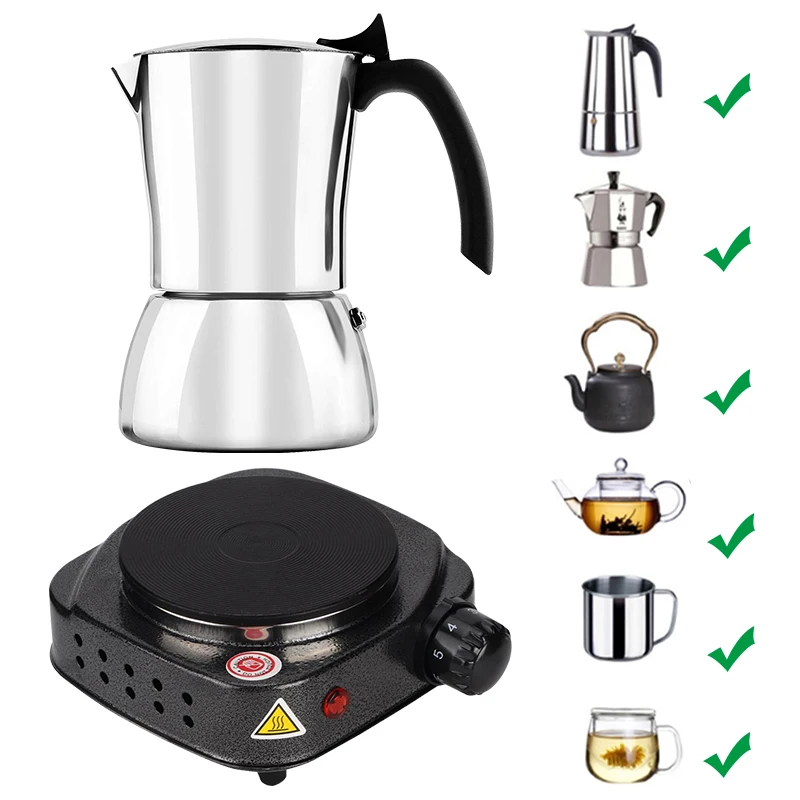 Mini Electric Heaters Stove Hot Cooker Plate Milk Water Coffee Tea Heating Furnace Multifunctional Kitchen Appliance