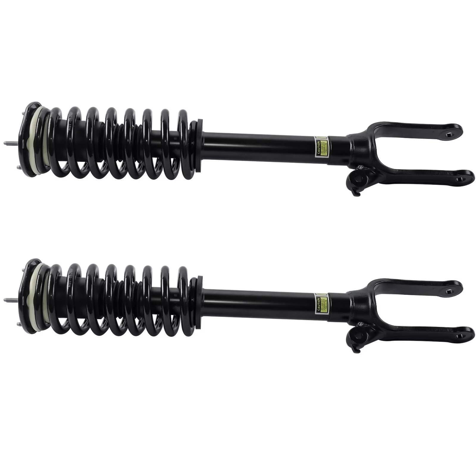 AP02 Set of 2 Front Shock Strut & Coil Spring Assys 2513200730 For Mercedes R320 R350 R500 2006-2013