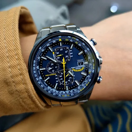 Imagen 1 del producto 2025 nuevos relojes para hombres, reloj de pulsera redondo de lujo multifunción de negocios, reloj de cuarzo con banda de acero inoxidable y fecha