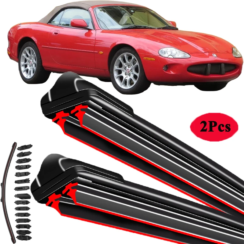 

For JAGUAR XK8 X100 1996 - 2005 XK X150 2006 - 2014 Windscreen Windshield Brushes Accessories Washer Car Front Wiper Blade