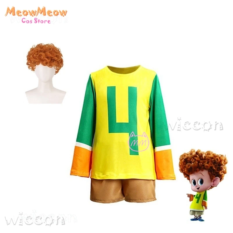 Disfraz أزياء الهالوين فندق جوني دينيس شعر مستعار تأثيري ترانسيلفانيا لعب الأدوار الأولاد الزي الملابس شعر مستعار أعلى موهير #3