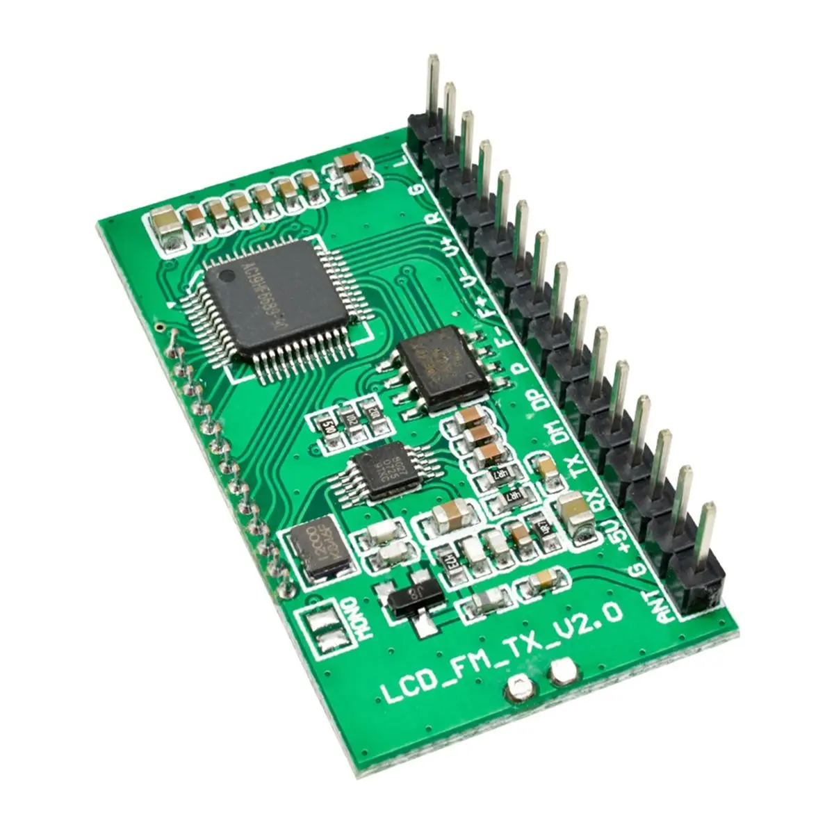 A72Z Digital Stereo FM Radio Receiver Module 87-108MHz Frequency Modulation Auto Storage Digital Noise Reduction