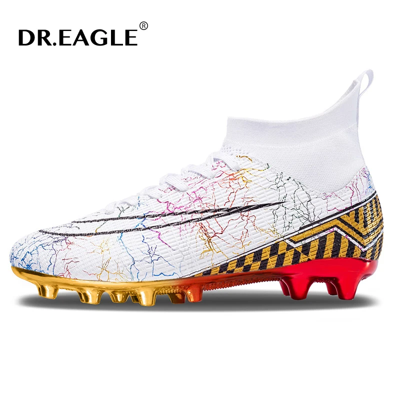 DR.EAGLE High Quality Soccer Shoes Football Boots Futsal Chuteira Campo Cleats Men Training Sneakers Ourdoor Women Footwear