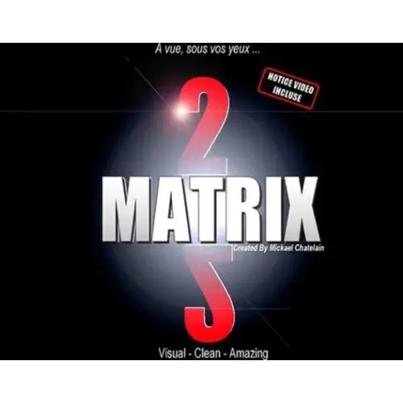 

Матрица 2.0 от Mickael Chatelain Card Magic Trick Close Up Magic Magia Magie Magicians Prop Аксессуар Иллюзия