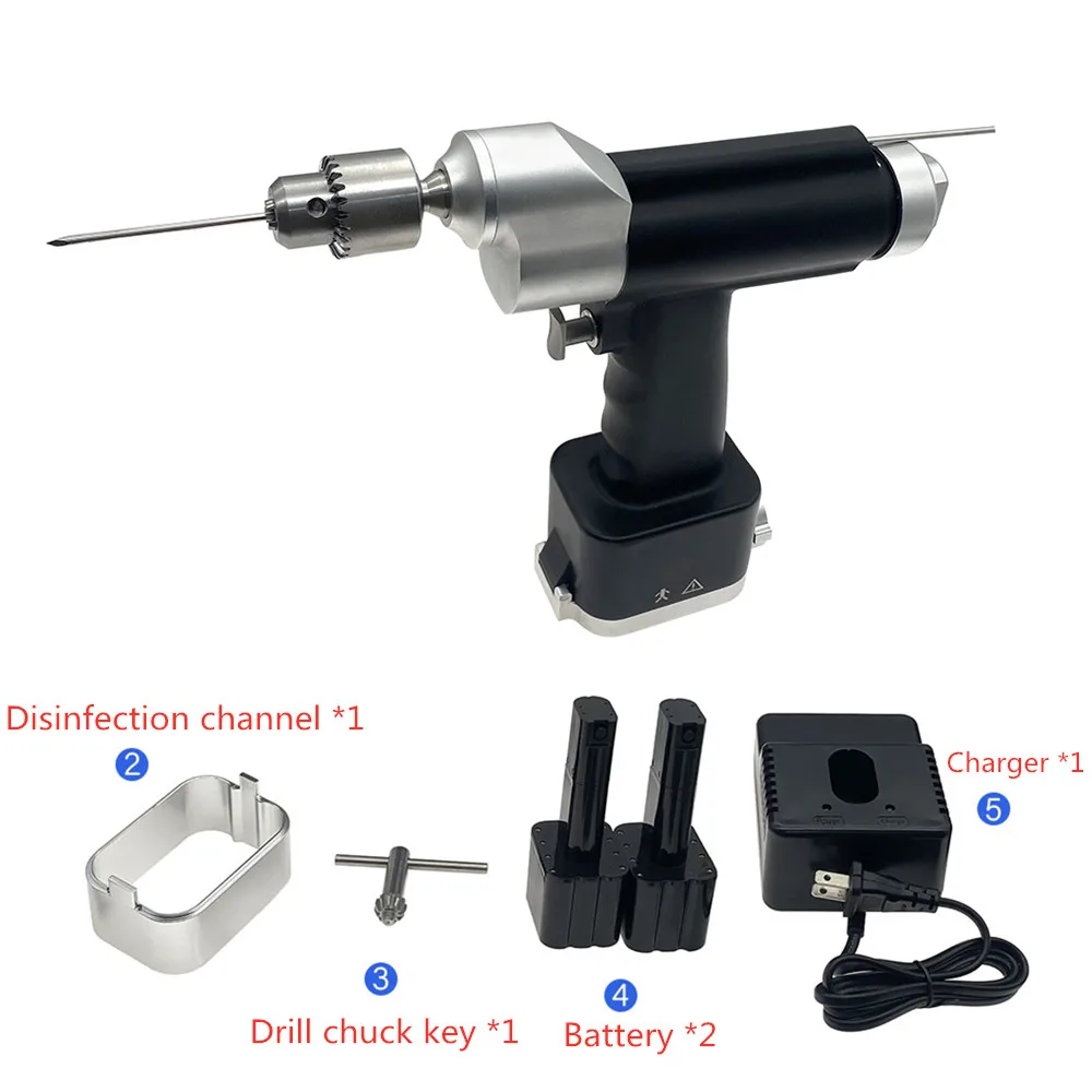 

Orthopedic Medical Drill Electric Bone Drill Cannulated Bone Drill Autoclavable Orthopedic Power Tools