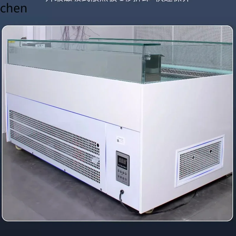 HTT sandwich cabinet open refrigerator commercial air-cooled cake dessert west point fresh-keeping display cabinet