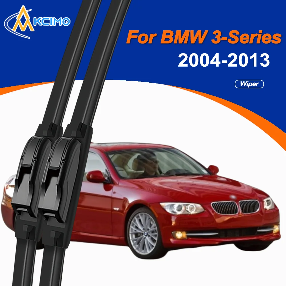 

Windshield Wiper Blades For BMW 3-Series 2004-2013 Front Extreme-Temperature Resistant, SilentGlide™ Tech - Streak-Free Cleaning