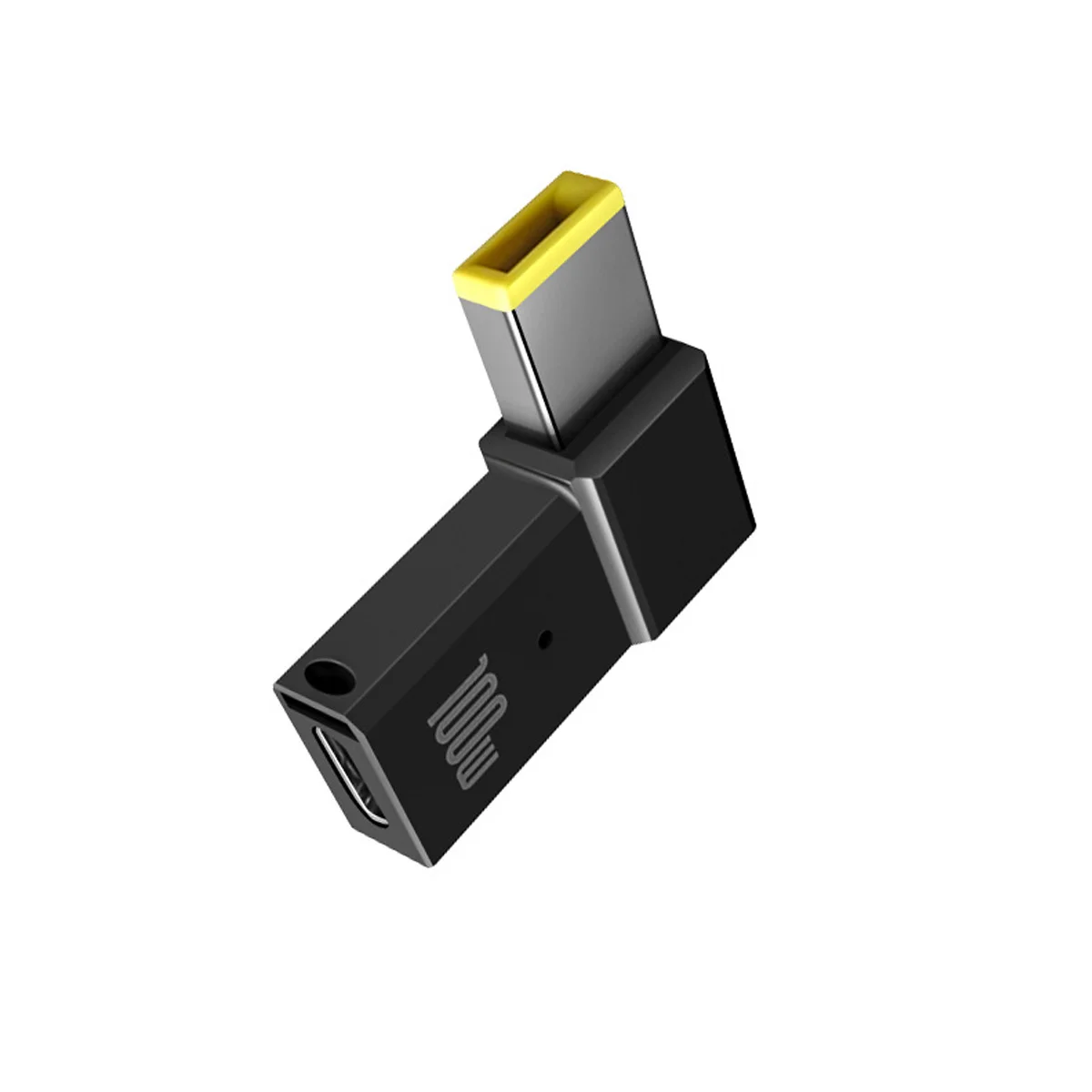 PD 100W USB Typ C Buchse auf DC Stecker Adapter für Lenovo Thinkpad USB-C Schnellladekabel Konverter Quadratischer PD-Stecker