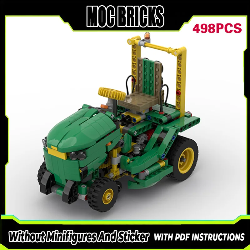 

Конструктор MOC: Городской Автомобиль, Сельскохозяйственный Трактор, Модульные Технологии, Подарки, Праздничный Набор для Сборки, Детские Игрушки