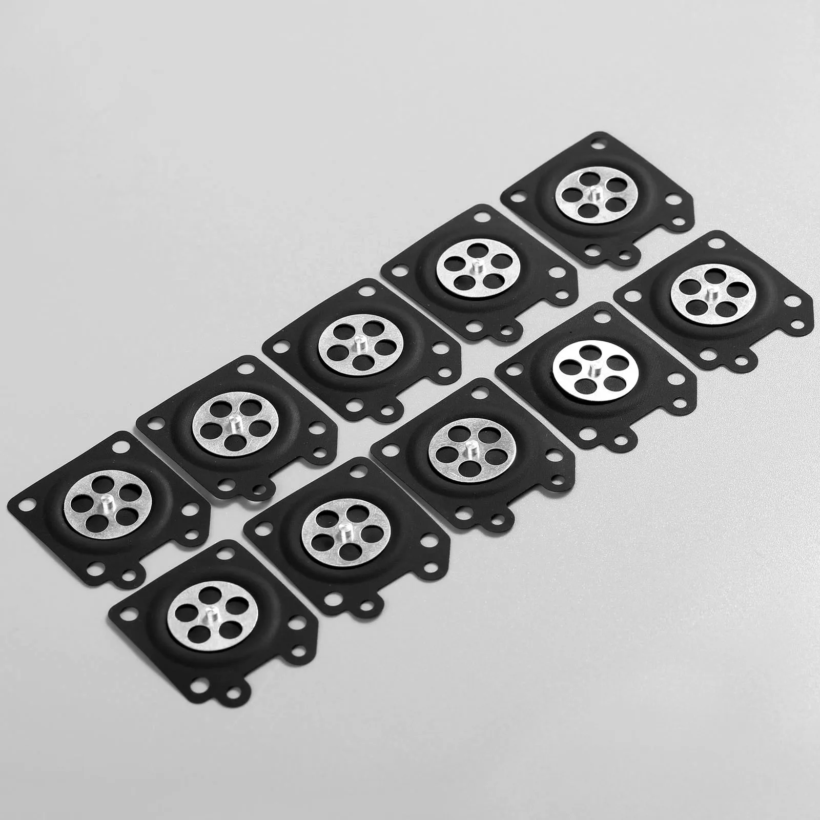 10Pcs Carburetor Repair Kit Metering Diaphragm Assembly for Walbro WA WTA WY WYJ  WYK WYM WYP WZ Carburetor Chainsaw Parts