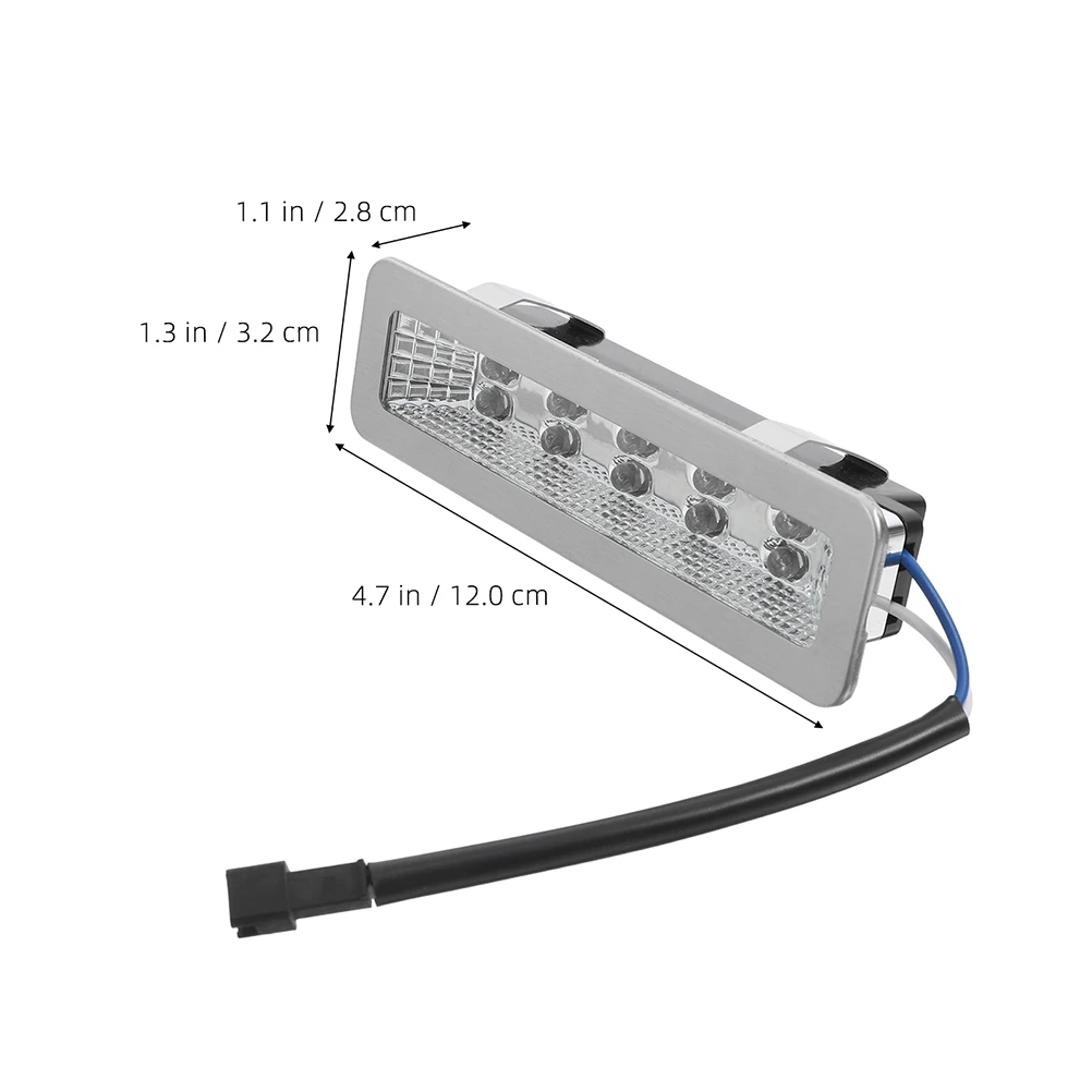 3 Pcs LED Range Hood Light Lamp Kitchen Cooker Replacement High Brightness Dual Saving Cold Light Suitable Home