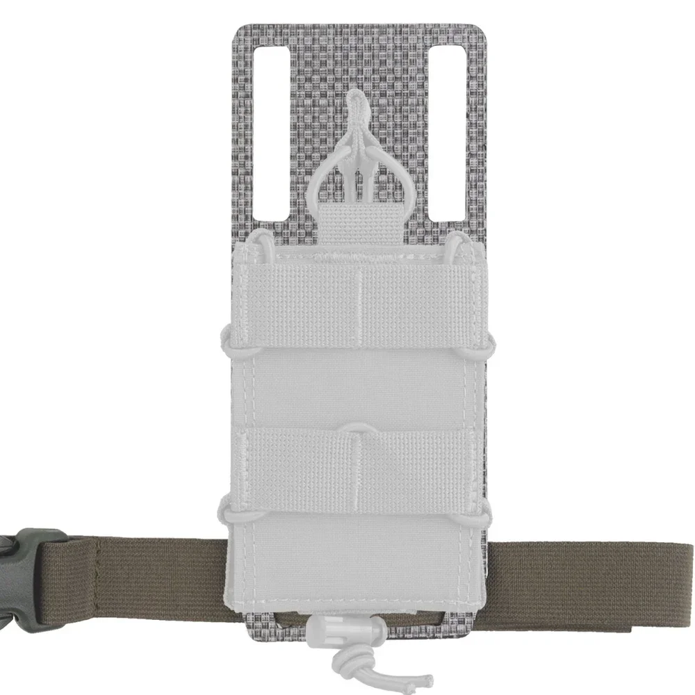 Image of Taktischer modularer leichter Magazintaschenadapter für Drop-Leg-Plattformen mit MOLLE-System für Schießtraining und Gürtel