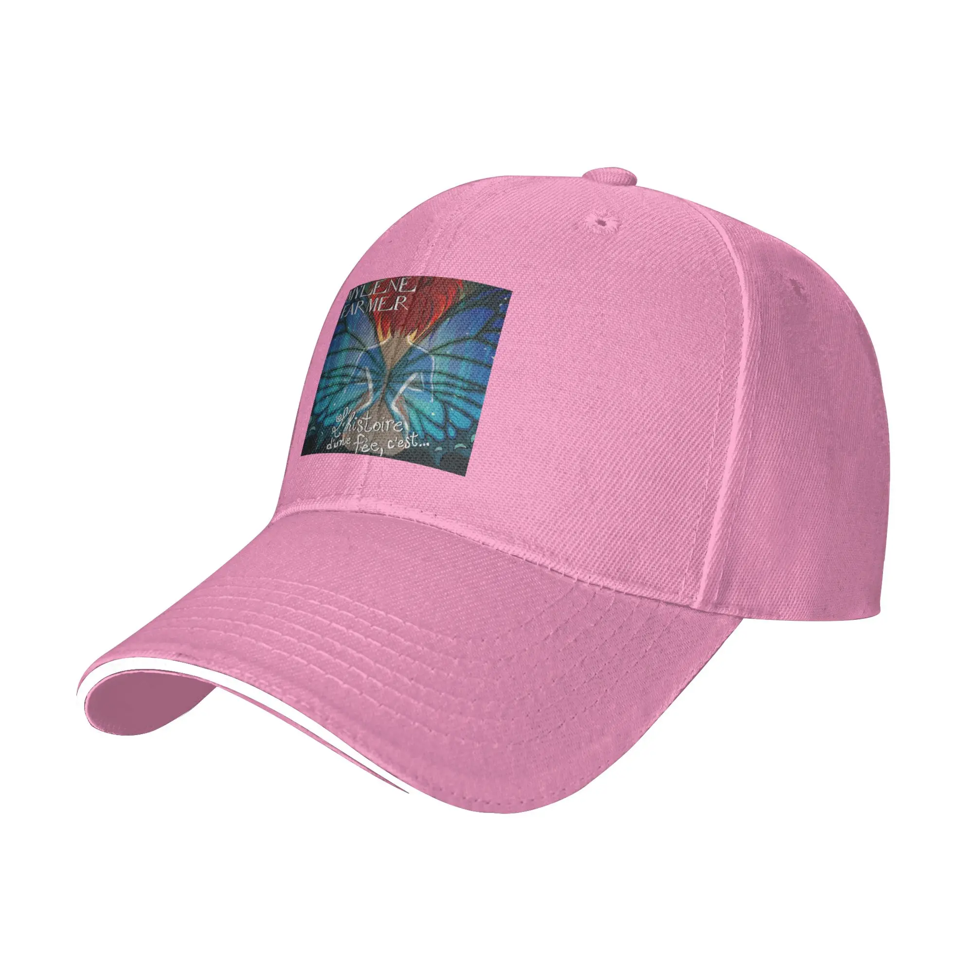 Mylene Farmer French Singer Cap Fashion Casual Baseball Caps Adjustable Hat Hip Hop Summer Unisex Baseball Hats Customizable
