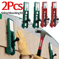2Pcs Fiber Cement Siding Tool with Adjustable Reveals Polycarbonate Body Lap Siding Gauge Siding Installation Kit for Home Exter