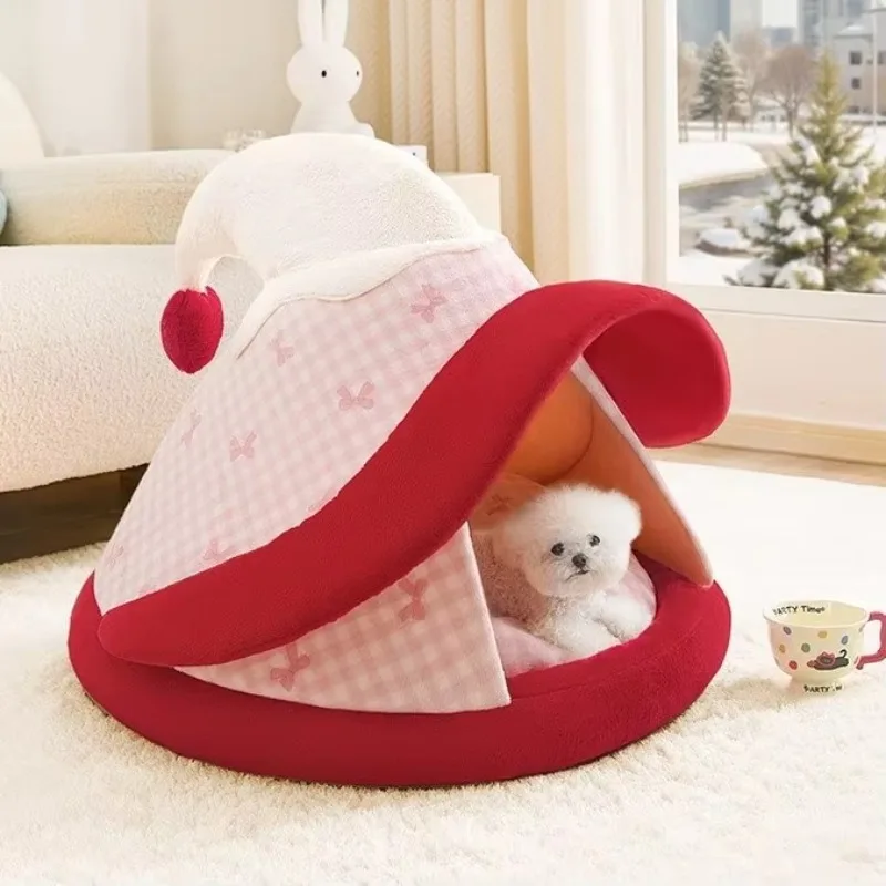 Luxury Modern Dog House and Cat Nest PP Cotton, Universal Pet Supplies for All Seasons