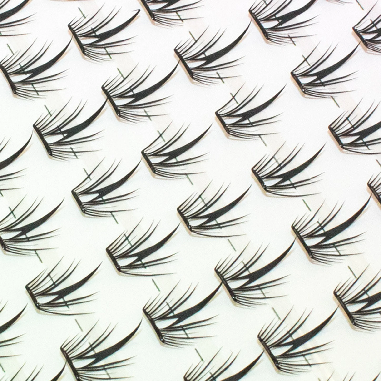 Magic Fairy-pestañas postizas sin pegamento, gran capacidad, Manga, libro de pestañas de estilo coreano, 7 13mm de longitud mixta, rizo C, pestañas de fibra negra