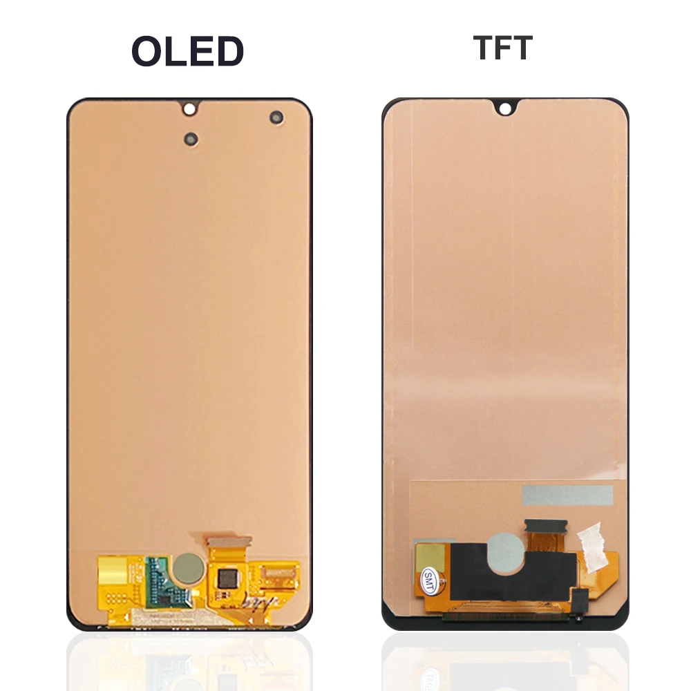 Super Amoled LCD Display Touch Screen com Impressão Digital, substituição para Samsung Galaxy A32, A325F, A325N, 4G