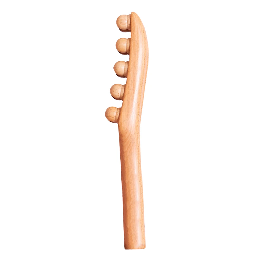 

Wooden Massage Gua Tool for Full Body Therapy Massager Stick Gua Massage Stick Portable Back Leg Roller