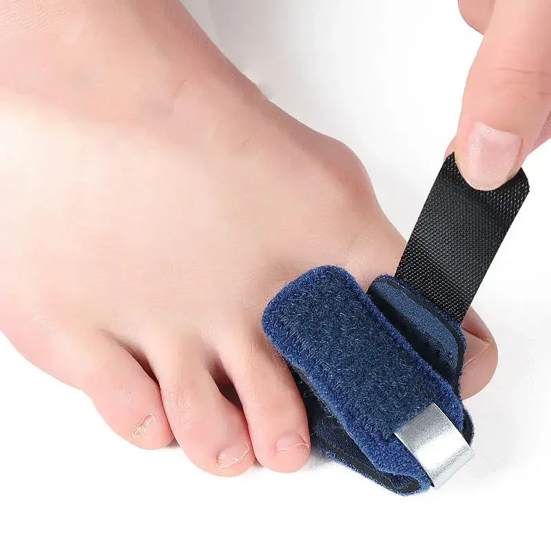 Splint Straightener For Hammer Toe Corrector Crooked Claw Toe 1/2pcs Toe Stabilizer Support Brace Wrap Pain Relief Kids Adults