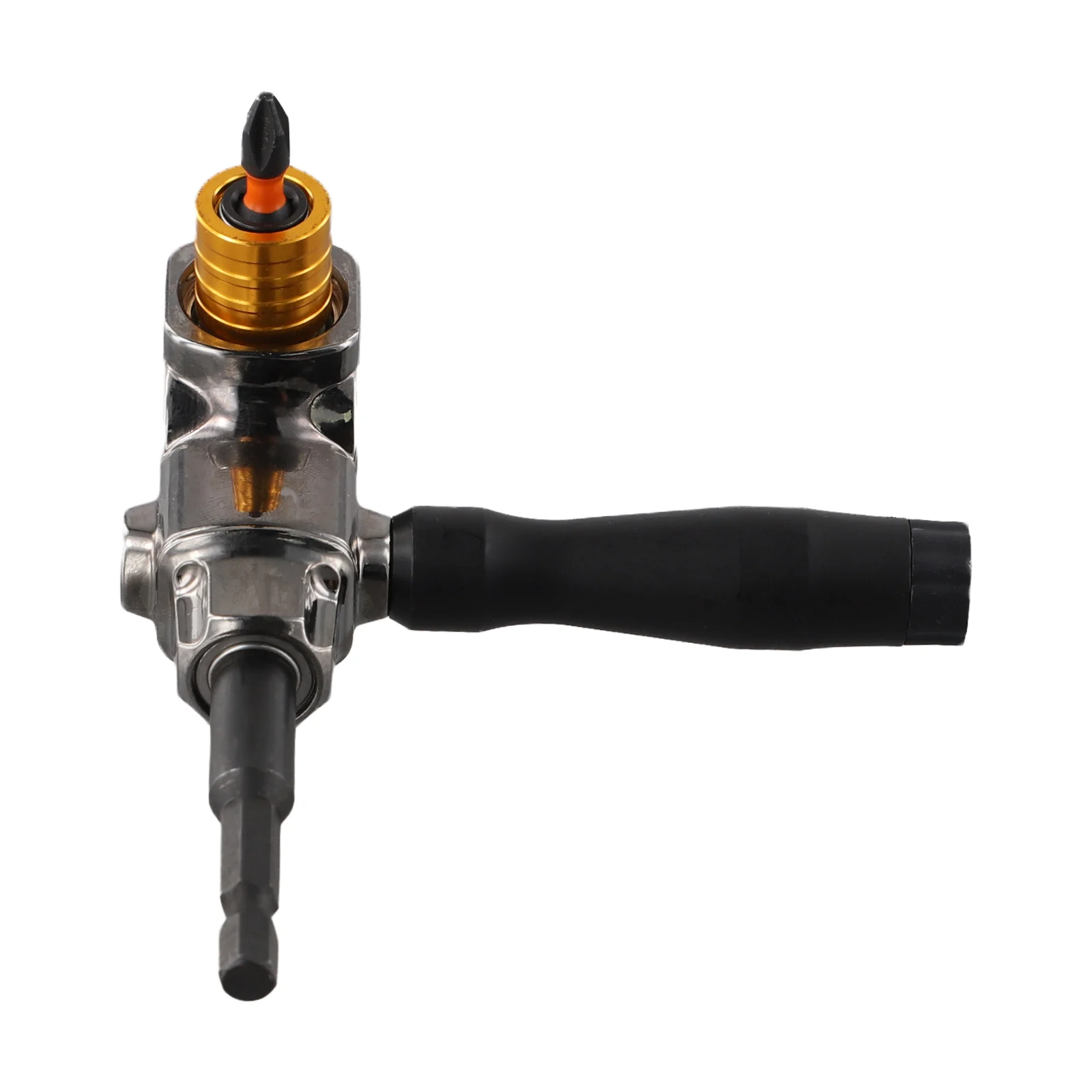 /Self /Locking /90 Degree Right Angle Drill Bit Adapter 1/4 Inch Hex Shank Screwdriver Extension For Electric Drill Tightening I