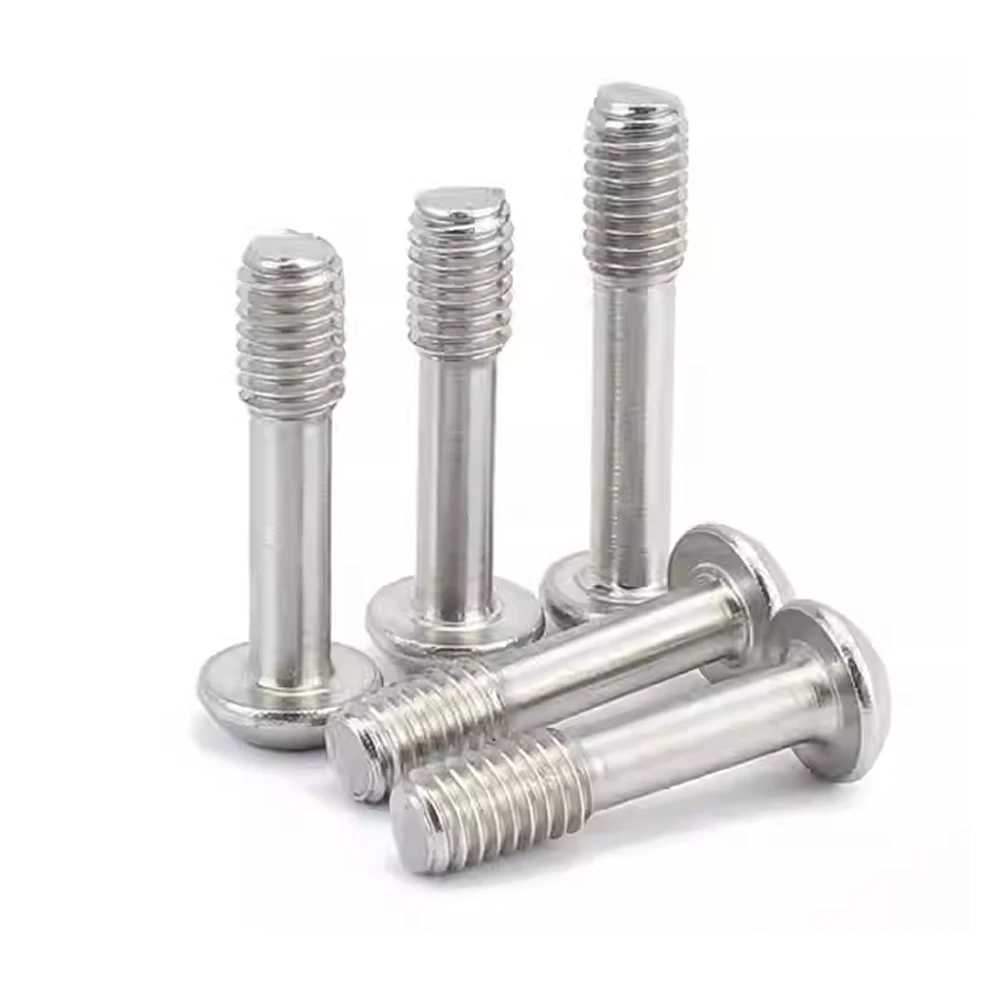 Yiqianyuan 10 قطعة 1/4 5/16 UNC UNF زر رئيس عرافة المقبس الأسير المسمار ISO7380 SUS304 الفولاذ المقاوم للصدأ فضفاض البراغي مكافحة تخفيف