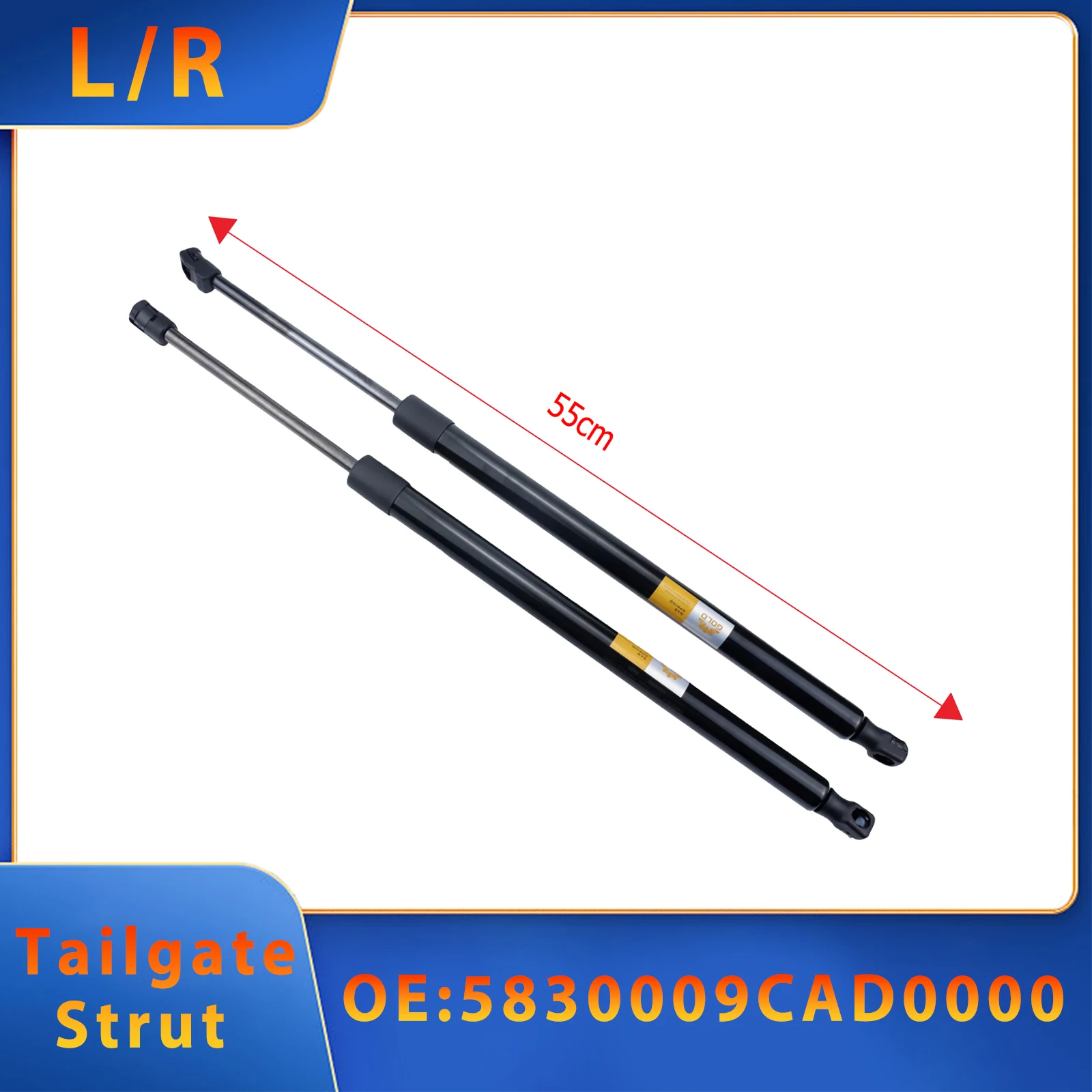 

Tailgate Strut For TRUMPCHI GS7 2017-2020 1.8T 2.0T GS8 2016- 2.0T 2020-2021 1.8T GS8S 2020-2021 2.0T 5830009CAD0000