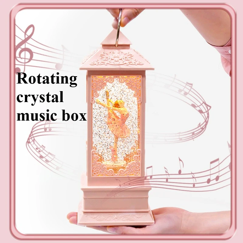 

Creative Rotating Crystal Wind Light Eight Music Box Best Friend Night Light Birthday Teacher's Day Gift