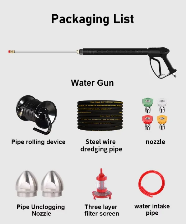 High-Pressure Sewage Cleaning Machine, Sewage Cleaning Machine, Sewage Jetting Machine