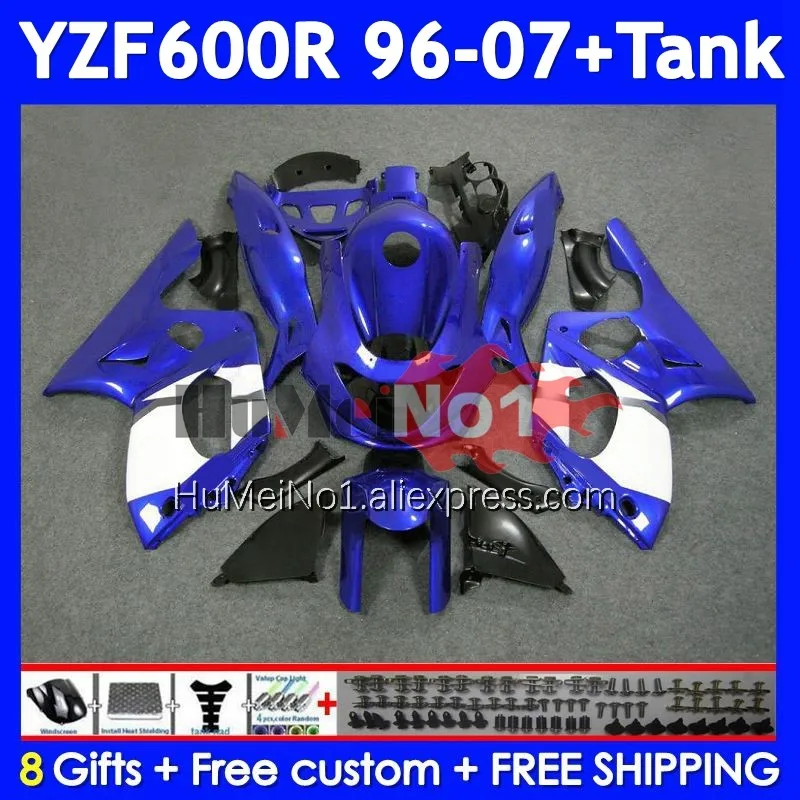 

OEM Thundercat For YAMAHA blue gloss YZF 600R YZF-600R 352No.104 YZF600R 96 97 98 99 00 01 2002 2003 2004 2005 2006 2007 Fairing