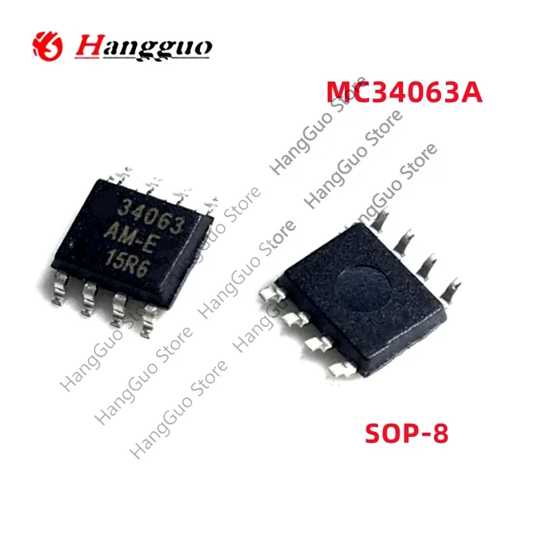 50 uds/lote nuevo original MC34063 MC34063A 34063 SOP-8 regulador de conmutación IC Chip de la mejor calidad