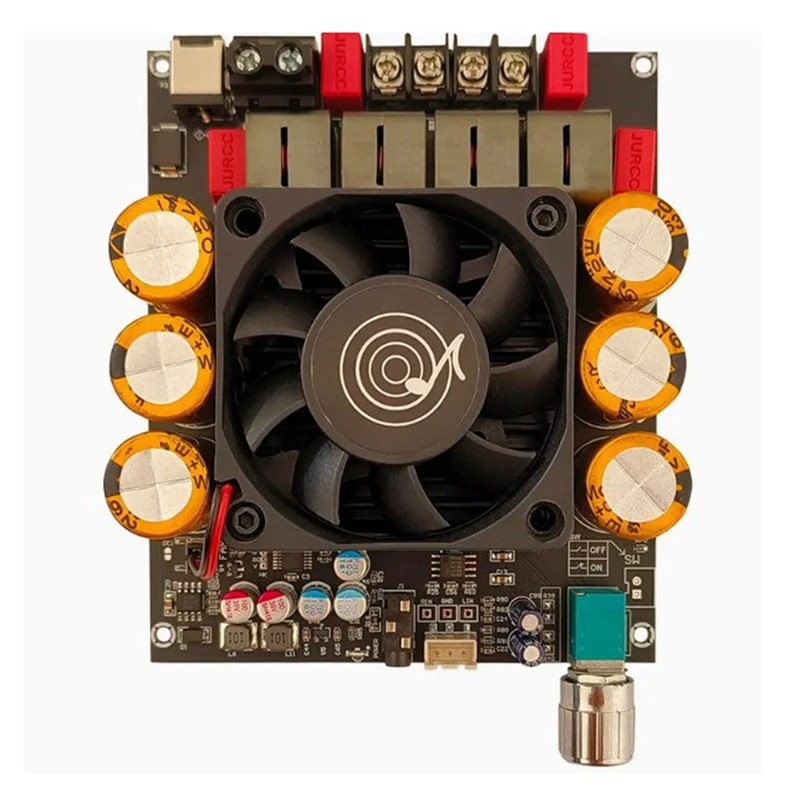 ZK-6002 Плата аудиоусилителя 2.0 Стерео с высокочастотной модуляцией 600 Вт + 600 Вт TPA3255-POS