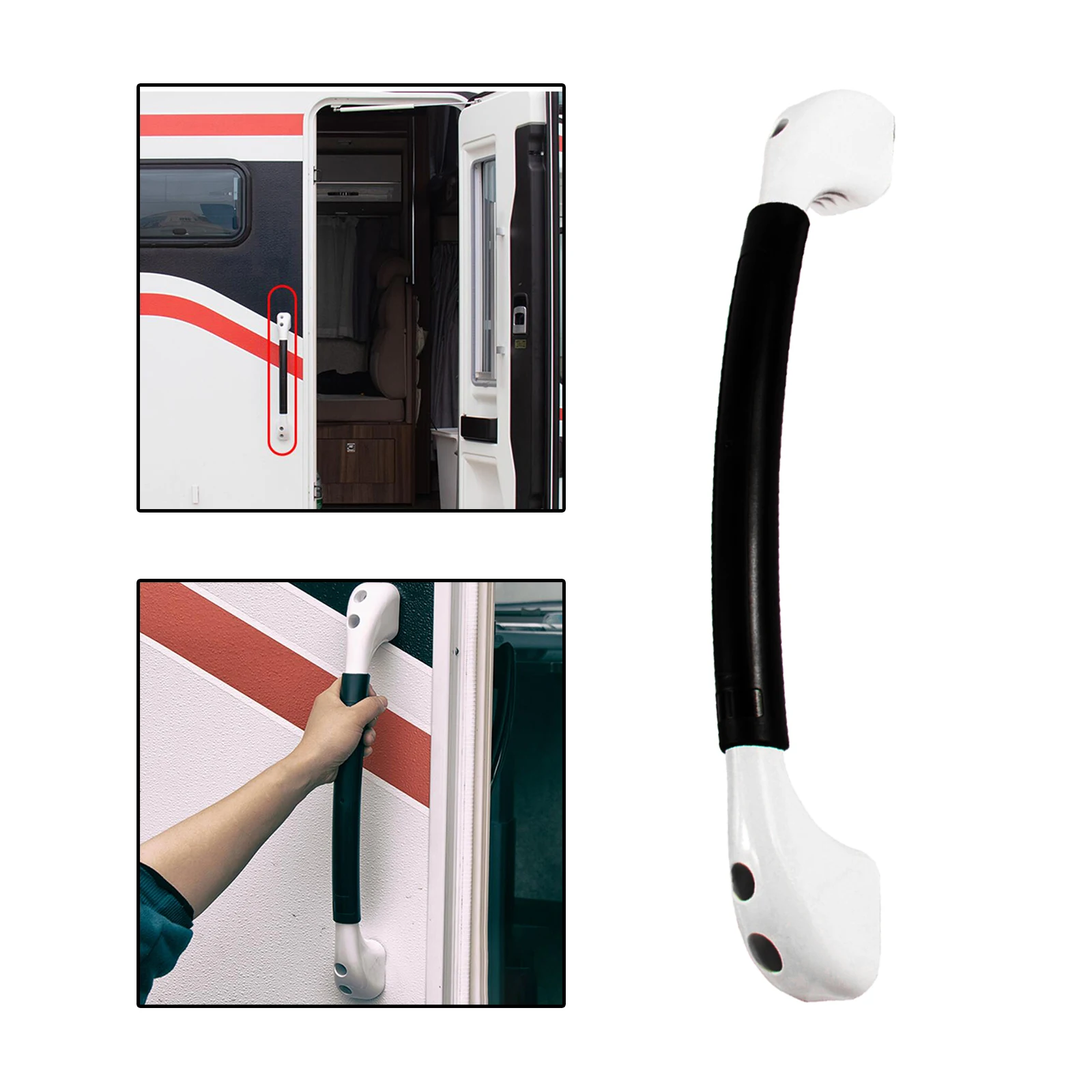 RV Handles Door Replacement for Motor Home RV Trailer Caravan Accessories Grab Handle Trailer Camper Length 472mm