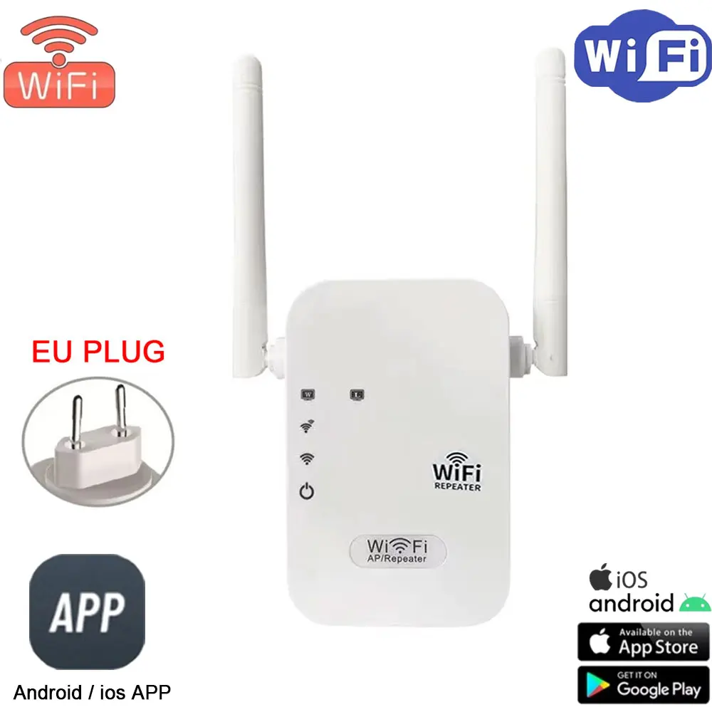 

Multi functional WIFI repeater, WIFI signal enhancement, 1080. WIFI version control, supporting iOS and Android.