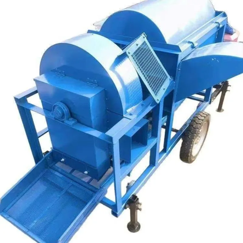 Hot Selling Export Mobile Diesel Multi Function Thresher Farm Grain Processing Machine Multi Purpose Cereal Sheller Equipment