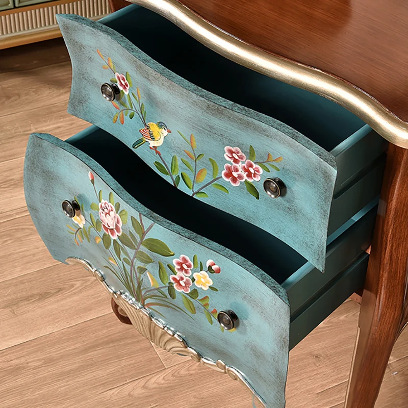 Mesita De Noche clásica De mediados De siglo, mesita De Noche De lujo Premium Vintage, almacenamiento, Mesitas De Noche De moda, muebles De dormitorio