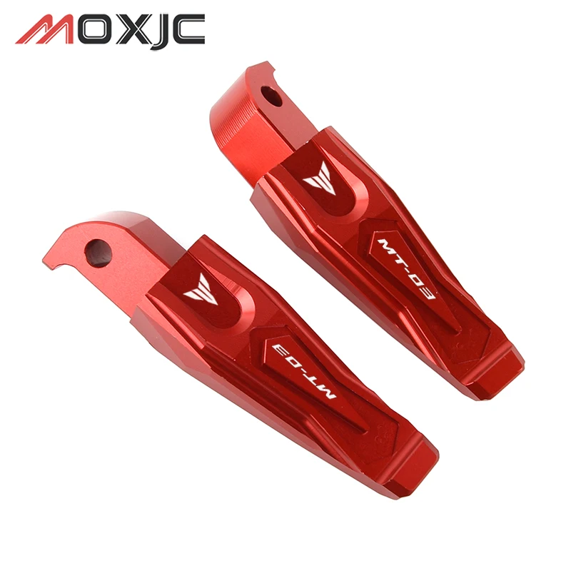 

CNC Aluminum Rear Passenger Footrests Foot Rests Pegs Rear Pedals Peg for YAMAHA MT-03 2015-2022