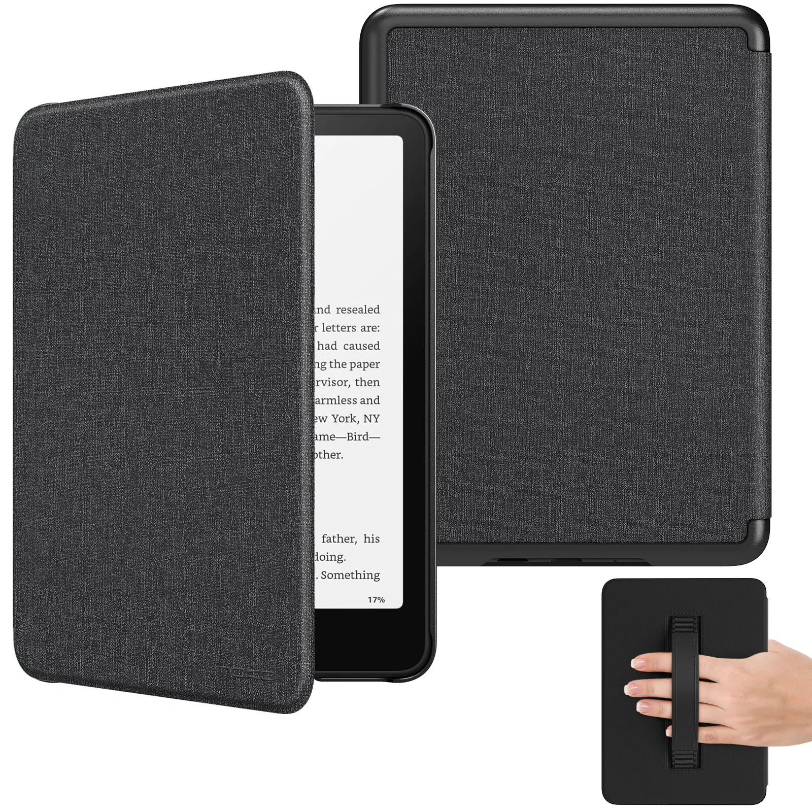 

Чехол для 7-дюймового Kindle Paperwhite (12-го поколения 2024 г.) Легкий чехол с ремешком на руку с автоматическим пробуждением/сна для Kindle Paperwhite 2024