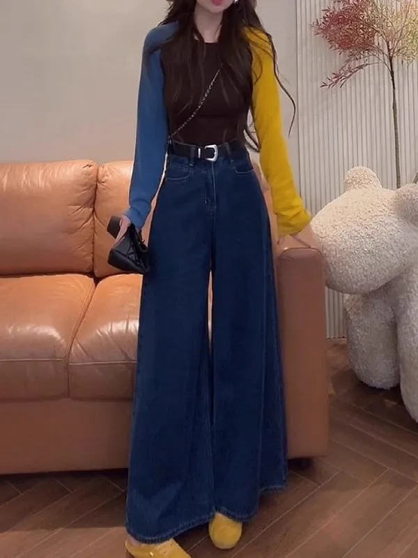 

Женская повседневная футболка Slim Fit с длинным рукавом из чистого хлопка, новинка весенней коллекции, большие размеры, универсальный комфортный топ для весны