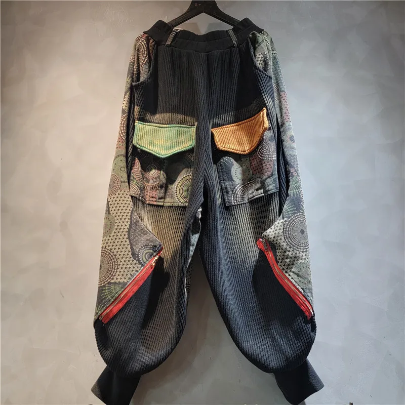 

Knit and denim mix with color-block panels. A slightly high-rise, slim-fit waist creates a unique, flattering silhouette.