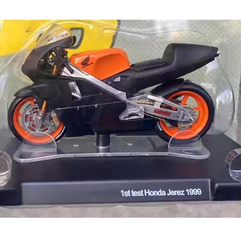 LEO escala 1:18 Honda NSR500 1er prueba Jerez 1999 motocicleta aleación simulación coche modelo colección clásica para adultos exhibición estática