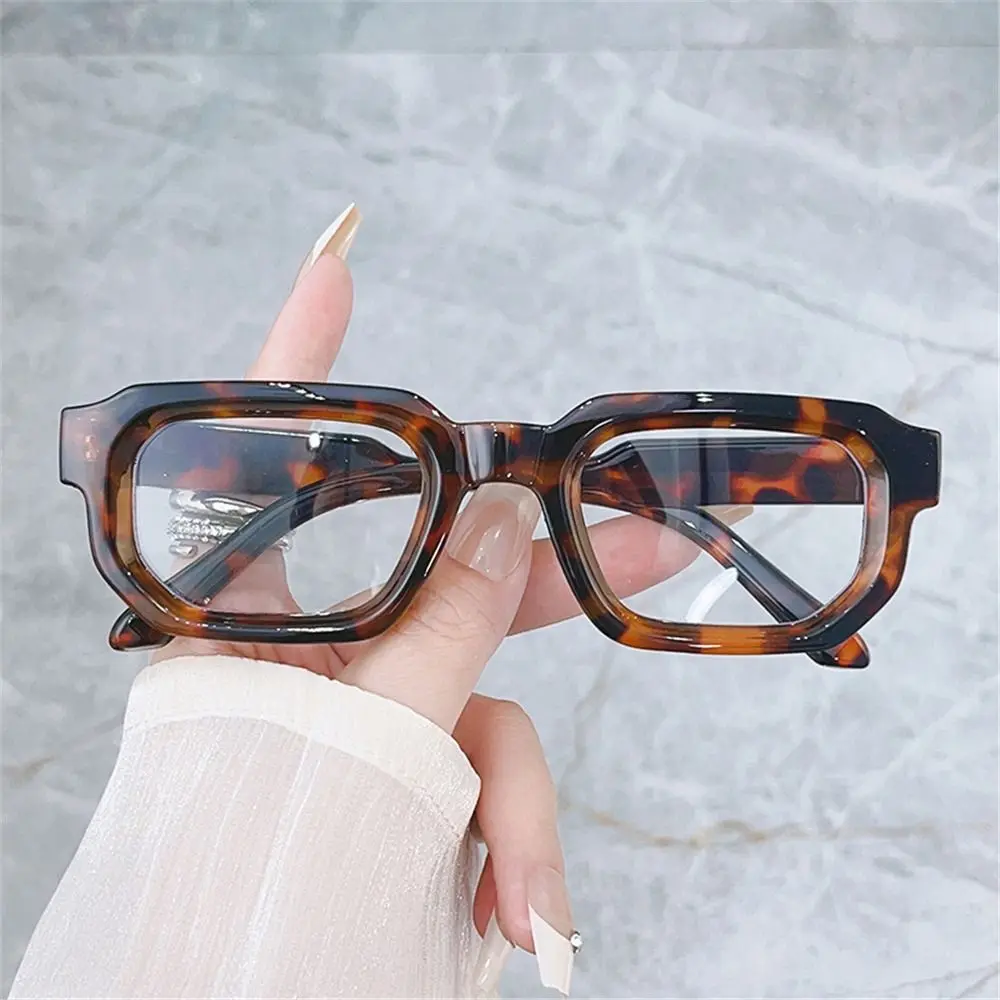 Vintage Square Anti Blue Light Glasses Women Men Trend Ins Computer Goggles Optical Eyeglasses Brand Designer Reading Eyewear