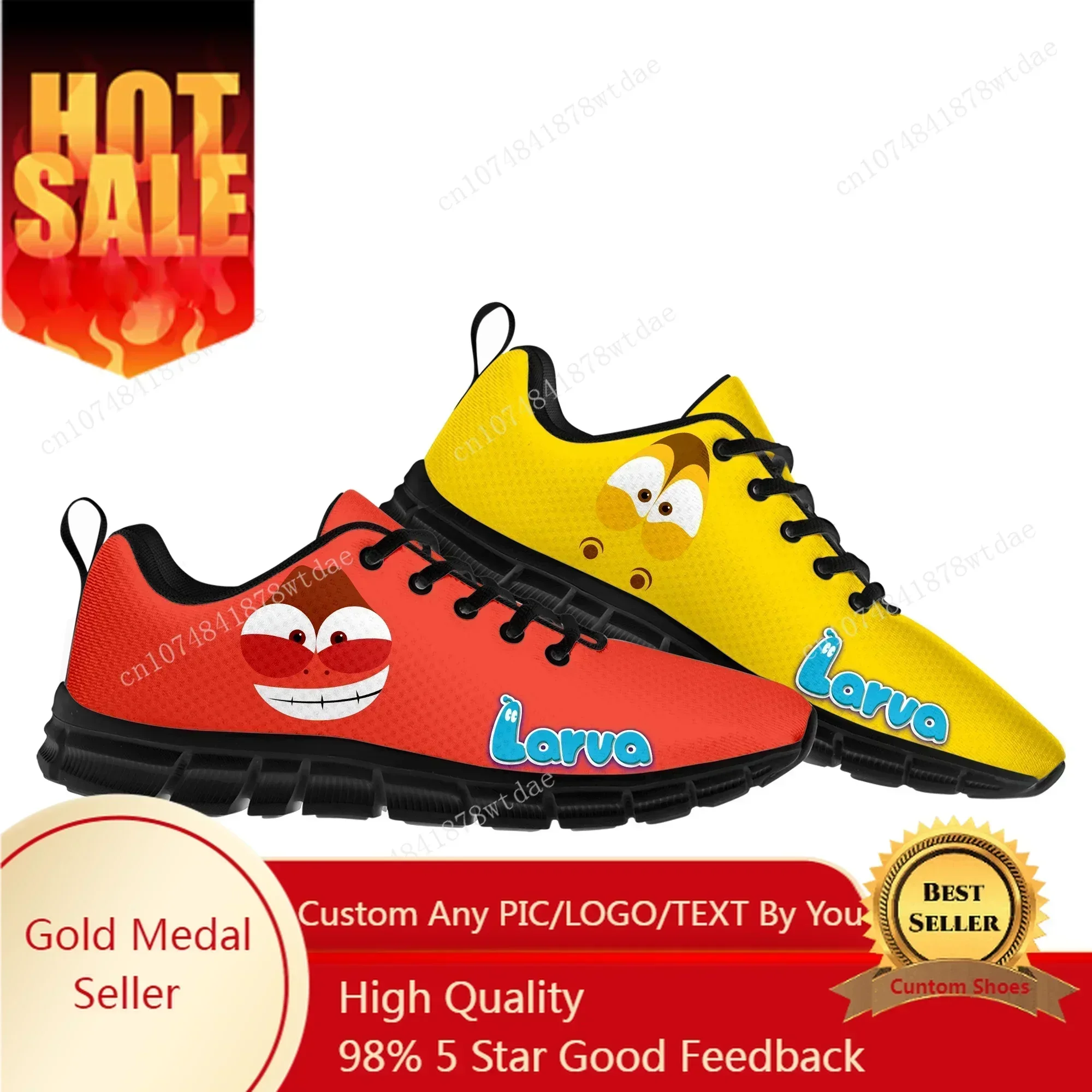 

Larva Sports Shoes Mens Womens Teenager FashionSneakers High Quality Anime Cartoon Manga Comics Sneaker Fashion Shoe