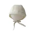 Glossy lace up hat