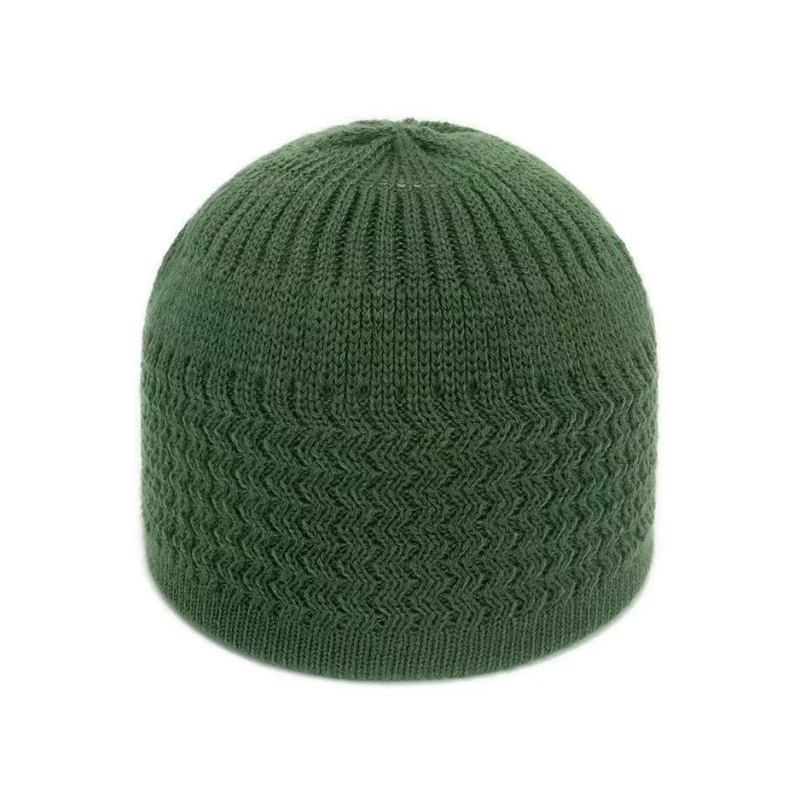 شحن مجاني قبعات مسلمة للرجال Colthing الكروشيه متماسكة قبعة تركيا الكوفي الإسلامي الكيباه اليهودية عمامة الأبيض القطن شبكة 0792