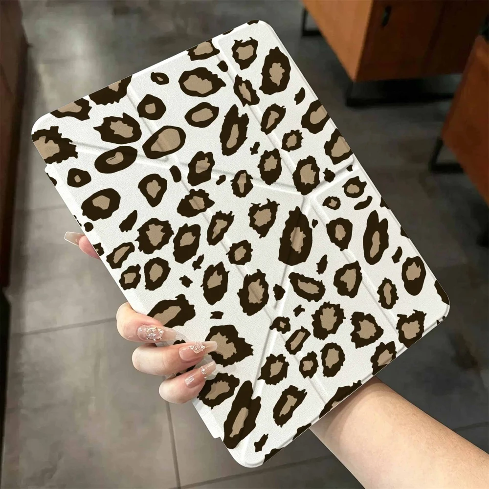 Classic Leopard Pattern For iPad mini Air Pro 13 12.9 11 10.9 10.5 10.2 9.7 8.3 7.9 inch 5 6 7 8 th Pen slot Tablet Case
