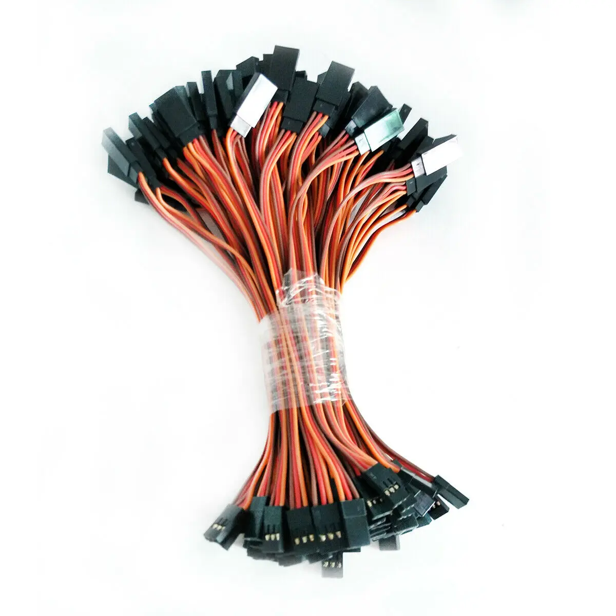 

10pcs Servo Extension Lead Cord Wire Cale 60 Cores 22AWG 15cm 30cm 50cm 60cm 90cm 120cm For RC Model